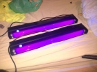 2 Bases de luz de tubo de neon negro  Nuevas - mejor precio | unprecio.es