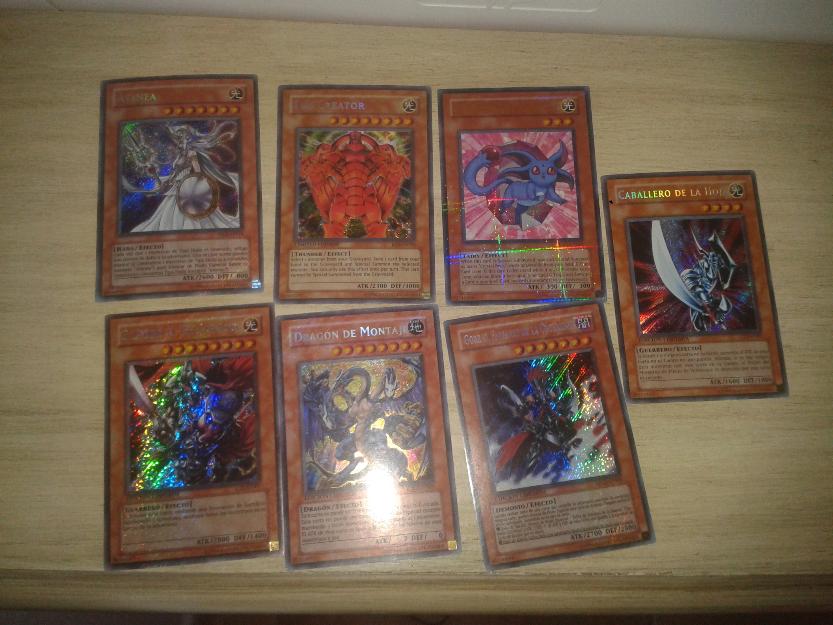 Lote 7 cartas Yu-Gi-Oh!