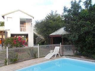 Casa rural : 3/4 personas - piscina - vistas a mar - sainte anne (guadalupe)  grande terre  guadalupe