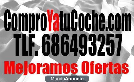COMPRAMOS COCHES AL CONTADO YA