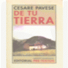 De tu tierra. --- Pre-Textos, Colección Narrativa Contemporánea, 2008, Valencia. - mejor precio | unprecio.es