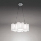 Artemide Logico sospensione mini 4x90° difusor seda lúcido - iLamparas.com - mejor precio | unprecio.es