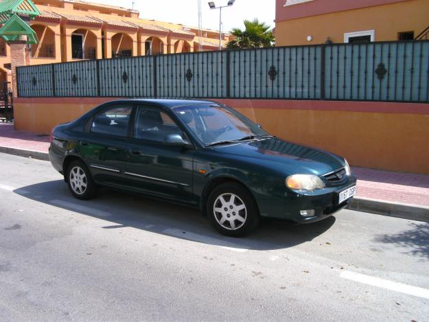 KIA SHUMA II 1.6V GASOLINA AÑO 2003 82.000KM COLOR VERDE