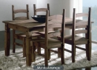 Mesa comedor rxt. y sillas estilo mexicano nuevo de fabrica - mejor precio | unprecio.es