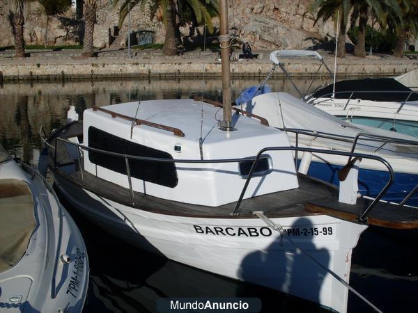 CHOLLAZO: Llaüt (barco de estilo Menorquí) + Amarre en Palma de Mallorca