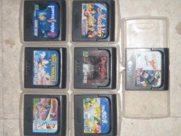 vendo juegos game gear de los mejorcitos que salieron.