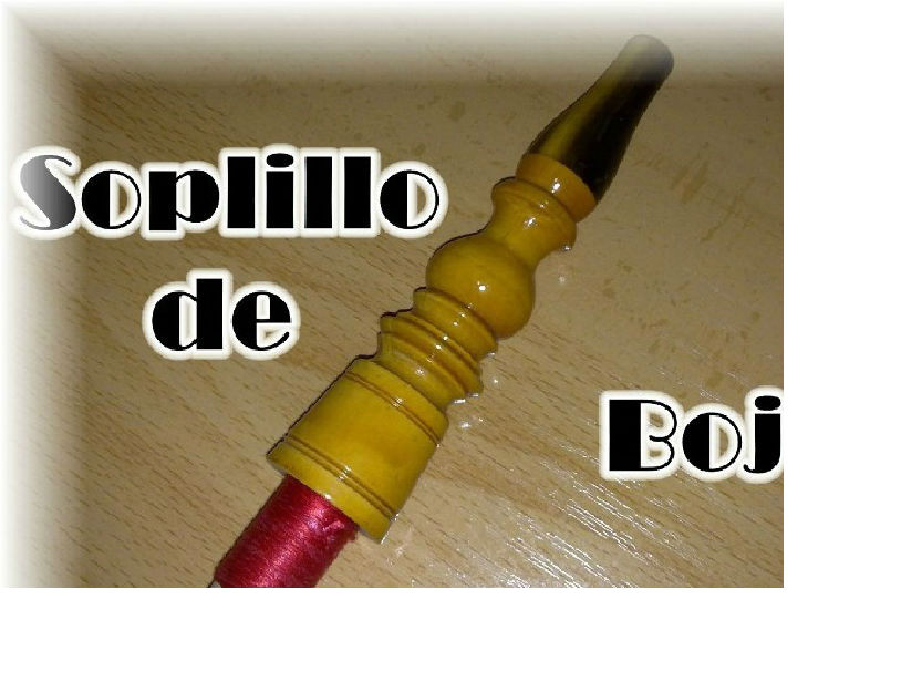 Soplillo de Boj para Gaita