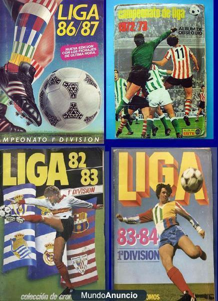 SE COMPRAN ALBUMES DE FUTBOL Y CROMOS DE FUTBOL