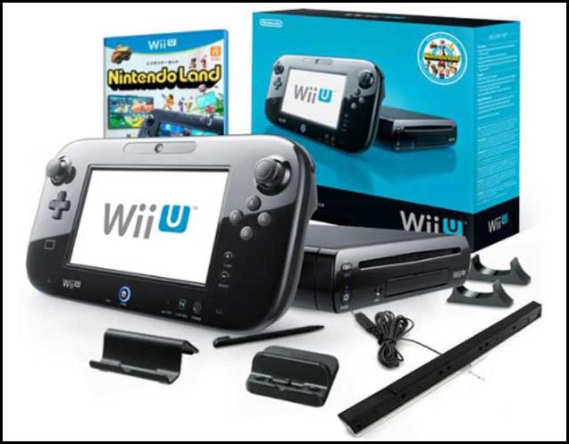 Wii u premiun + mario + nintendoland