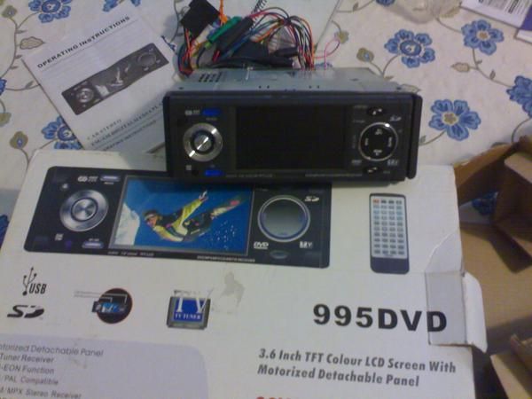 RADIO DVD 4x60w tv,dvd,nuevo a estrenar