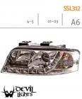 FAROS DAYLINE AUDI A6 (01-03) LUZ DIURNA - mejor precio | unprecio.es