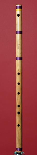 Flauta BANSURI en tonalidad de Mi (E) -440 Hz. 72,5cm longitud