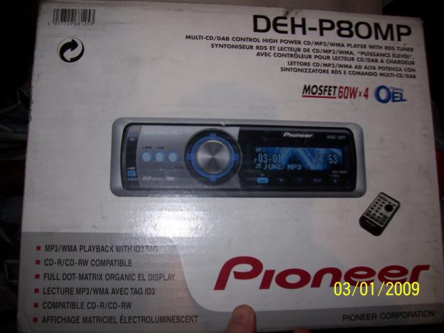 Radio cd pioneer Deh - p80mp