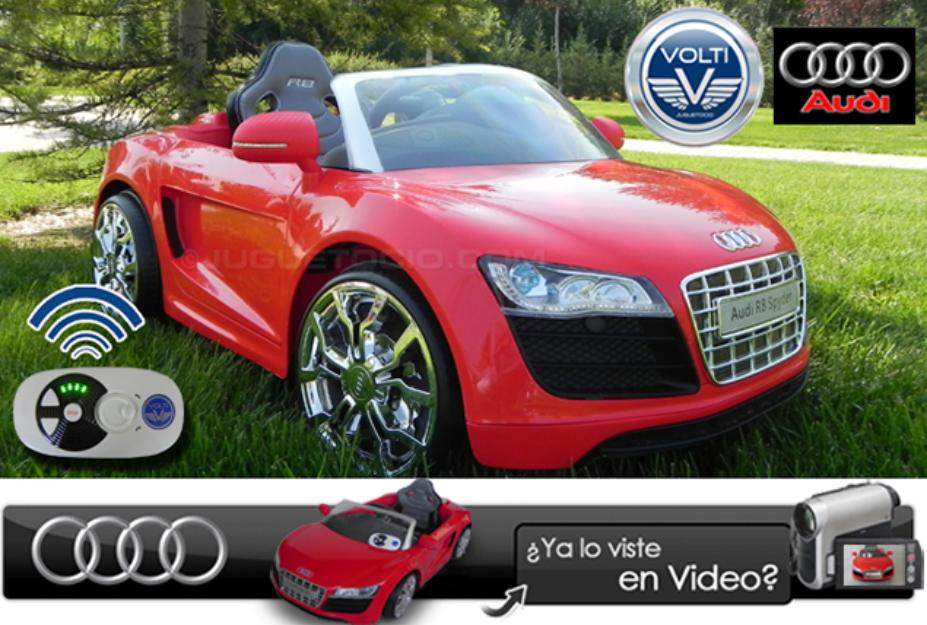 Coche Audi R8 con control paterno