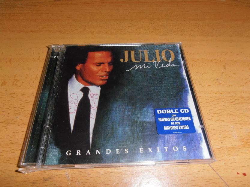 Lote de 7 cds: julio iglesias, nino bravo, frank sinatra y the beatles