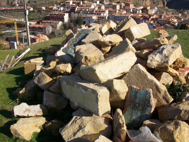 piedras areniscas seleccionadas