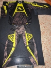 Vendo conjunto de motocross-pantalon-camiseta negro y amarillo - mejor precio | unprecio.es