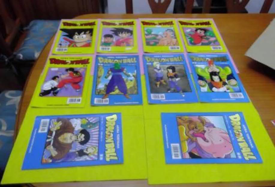 Los comics de Dragon Ball que me quedan