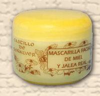 MASCARILLA FACIAL DE MIEL Y JALEA REAL