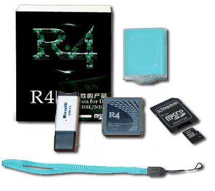 R4 DS + MIcro SD 4 Gb. Kingston