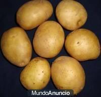 Venta de patatas frescas