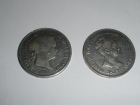 monedas isabel ii 20 reales de 1837 y 1864 - mejor precio | unprecio.es