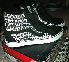 vans leopard snow botines