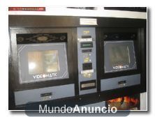 vendo maquina de videoclub 