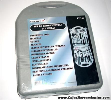 Maletin Caja Herramientas 141 piezas