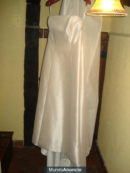 Vestido de novia palabra de honor