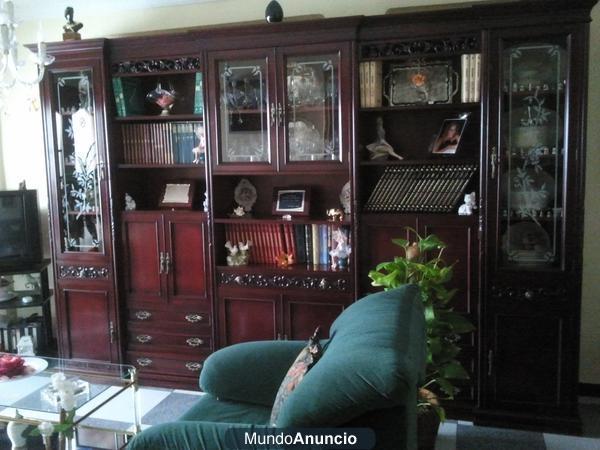 Mueble de madera para salón