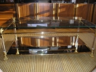 Mesa para el salón de cristal con espejo - mejor precio | unprecio.es