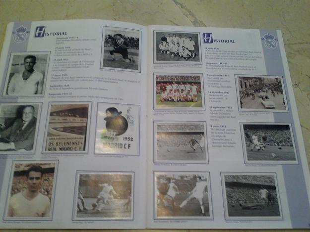 Album de cromos Real Madrid 94/95