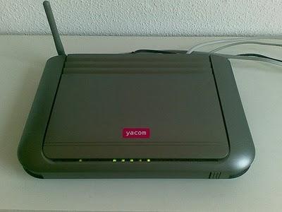 router inhalambrico 4 puertos. caja original de ya.com