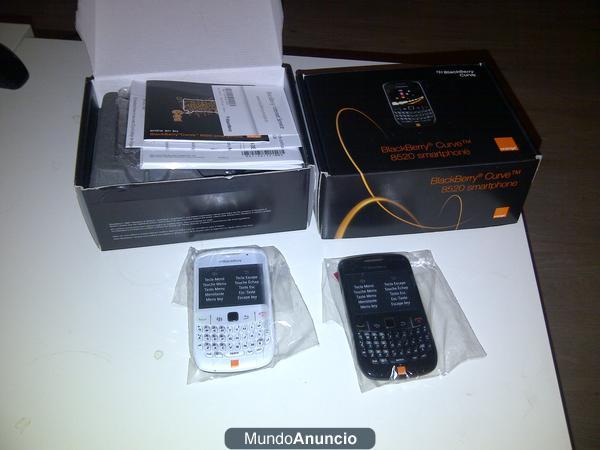 vendo Blackberry  curve 8520 NUEVA A ESTRENAR