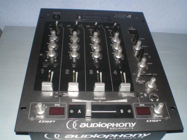 VENDO MEZCLADORA DJ Audiophony XS4 barcelona