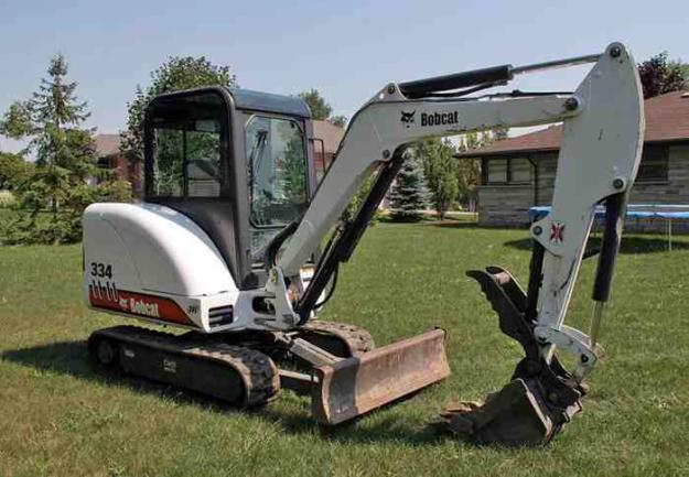 2003 Bobcat 334D Mini Excavadora