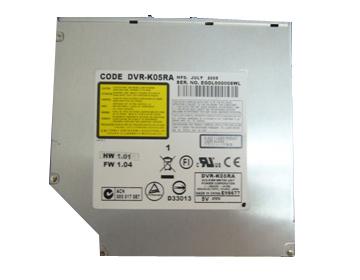 Grabadora DVD+/-RW  para portátiles Acer, Airis, Asus, HP Compaq, Fujitsu siemens