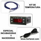 Kit para control de temperatura en incubadoras : termostato + resistencia + sonda - mejor precio | unprecio.es