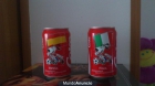latas de coca cola con escudos de España e Italia,Estan cerradas. - mejor precio | unprecio.es