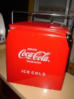 nevera portatil metalica retro de coca-cola - mejor precio | unprecio.es