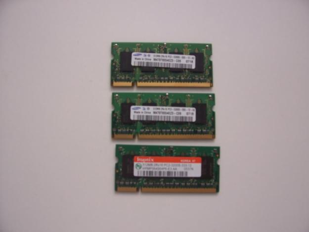 Vendo memoria de portatil de 512mb