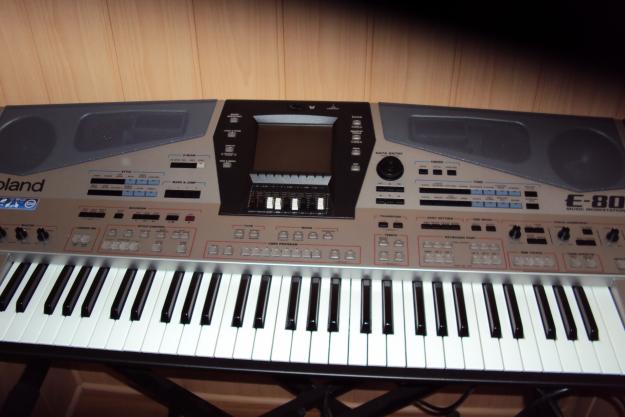 teclado profesional roland e80 v-2