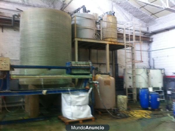 Depuradora físico química de segunda mano
