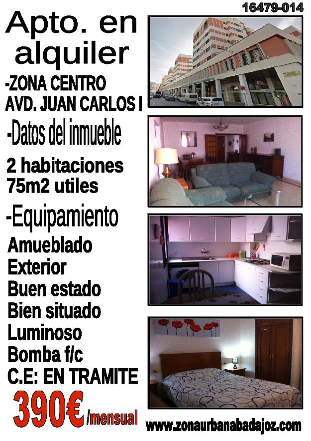 Amueblado 2d en avd juan carlos i