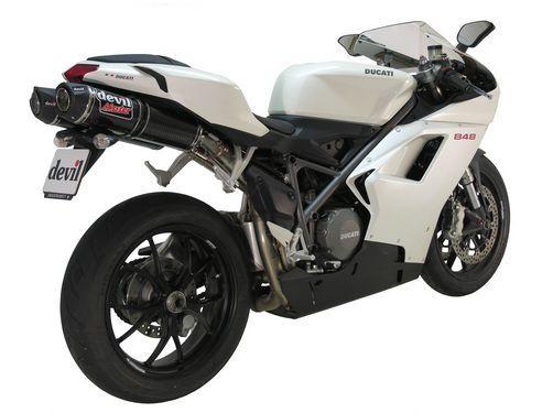 REF. 55908 ESCAPE DEVIL MASTER CARBONO DUCATI 848 2008