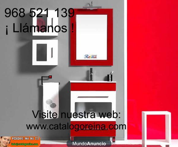 Muebles de baño en colores