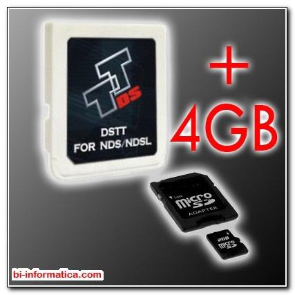 **** NUEVO CARTUCHO TTDS CON 4GB PARA NINTENDO DS ****