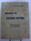 LIBRO DE NOCIONES DE HISTORIA NATURAL 1931 - mejor precio | unprecio.es