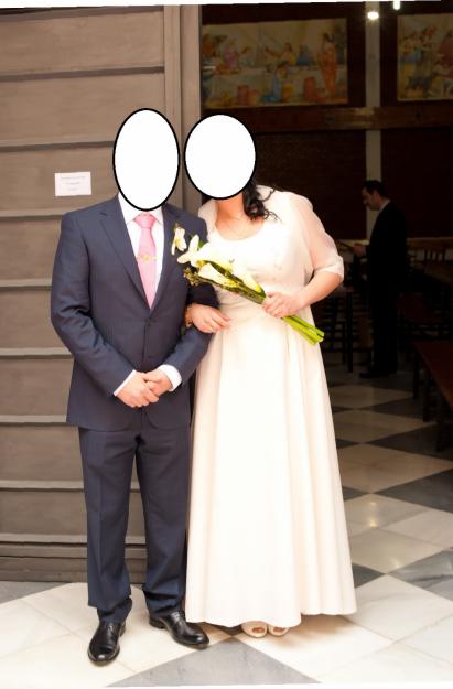 Vestido de novia.